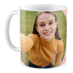 FOTO Kubek biały 330ml dla DZIEWCZYNY